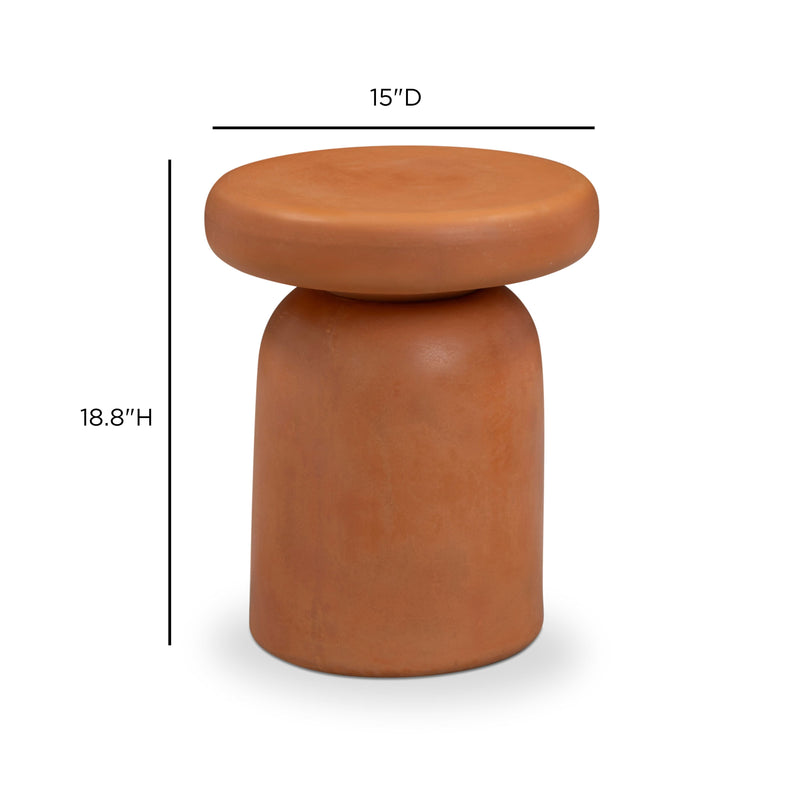 Lydia Concrete Indoor/Outdoor Side Table-zoom-