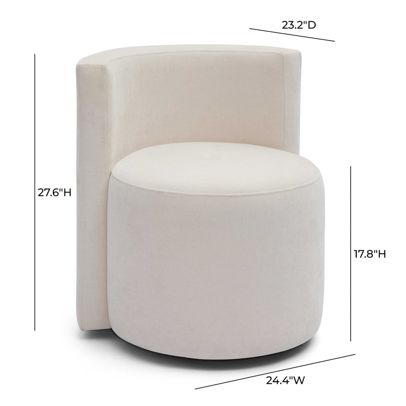 Alyssa Rolling Desk Chair-zoom-