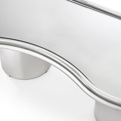 Sorya 51" Chrome Coffee Table