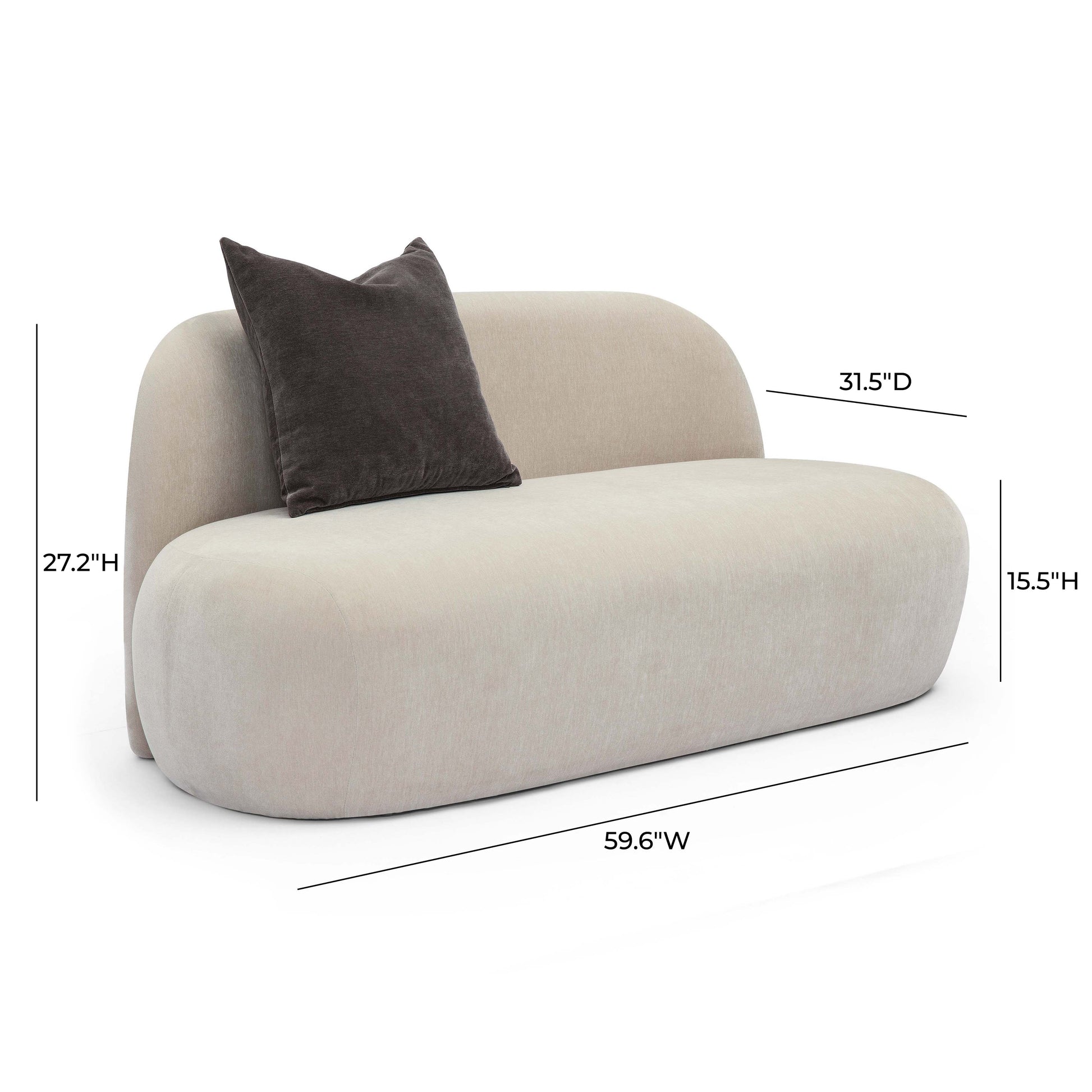 Carraway 59" Loveseat