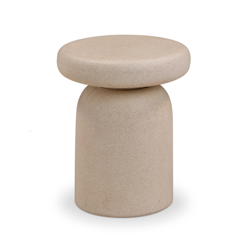 Lydia Concrete Indoor/Outdoor Side Table-zoom-
