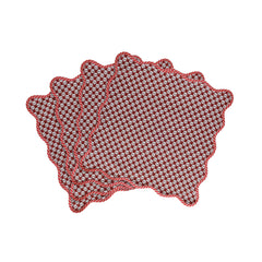 Crissy Cotton Canvas Printed Napkins - Set of 4
