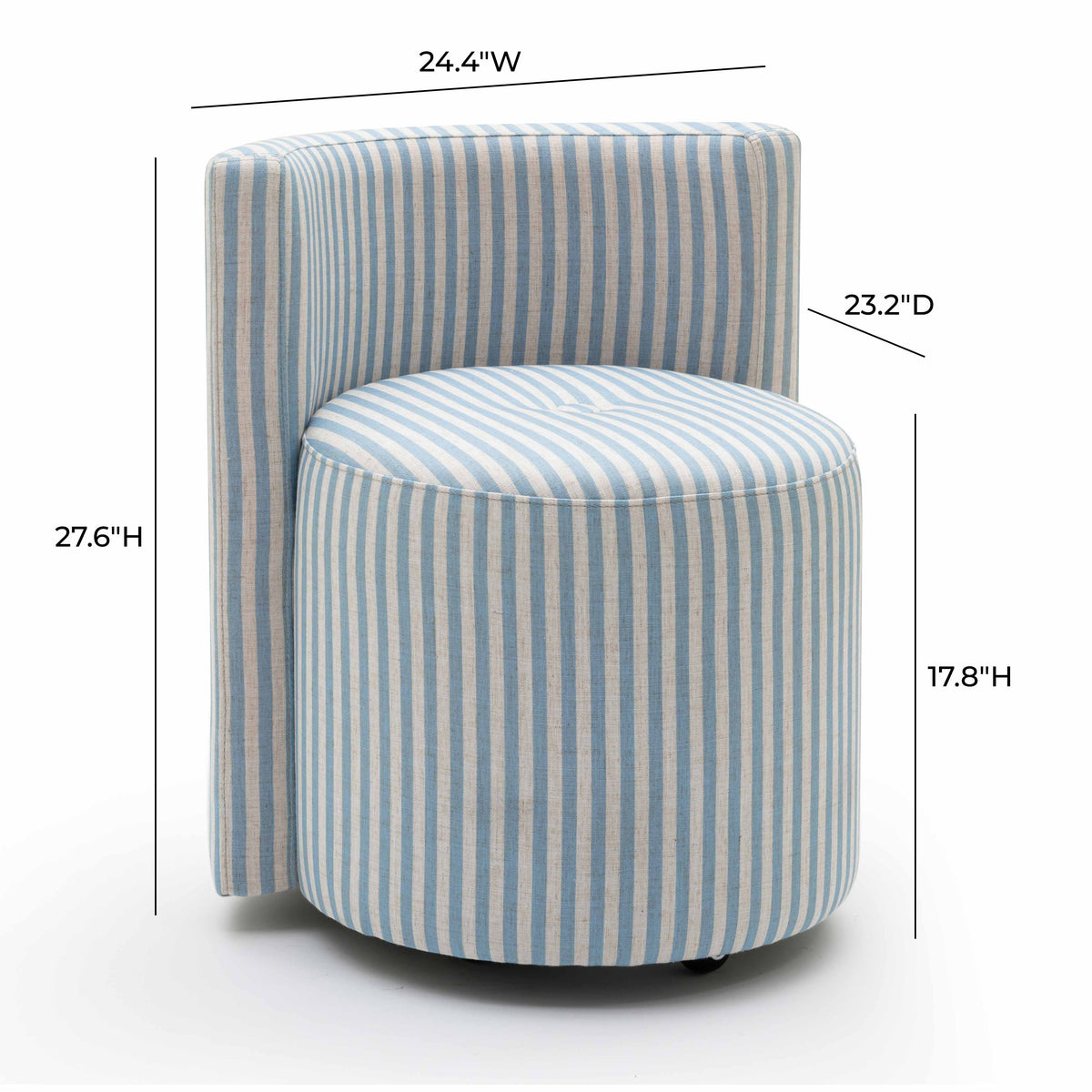 Alyssa Rolling Desk Chair