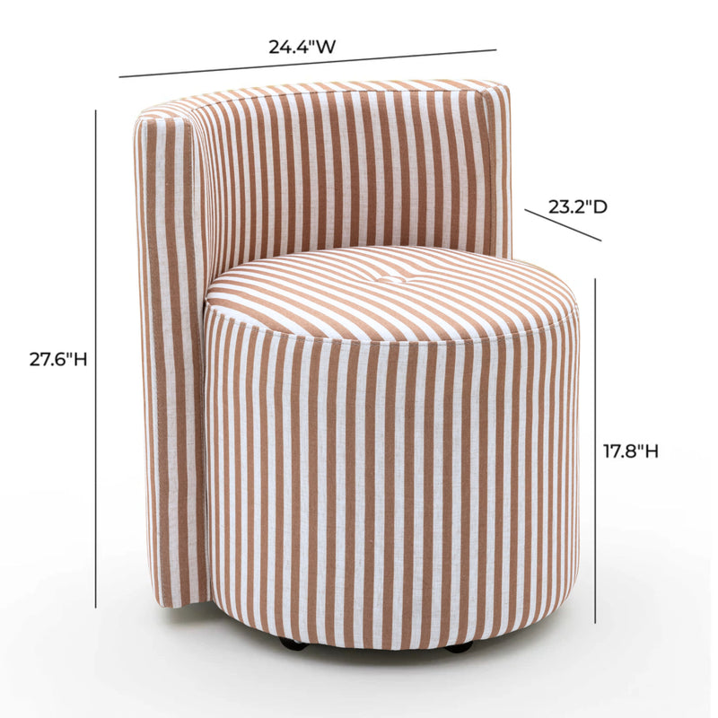 Alyssa Rolling Desk Chair-zoom-