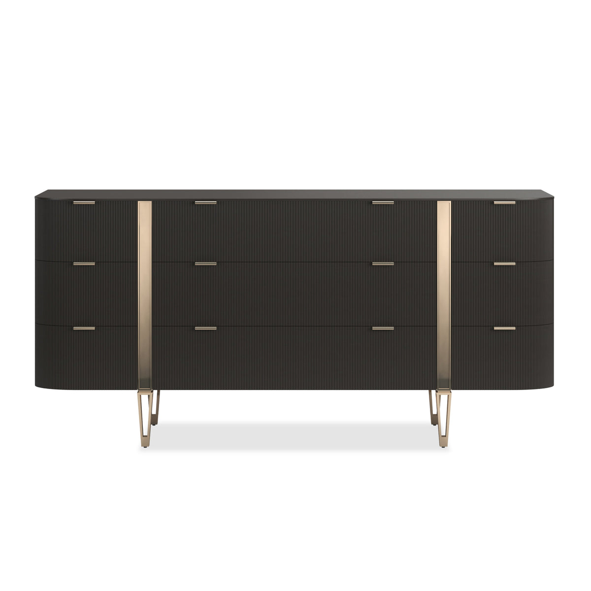 Caracole Love Dresser – front view – Lusso Furniture Miami