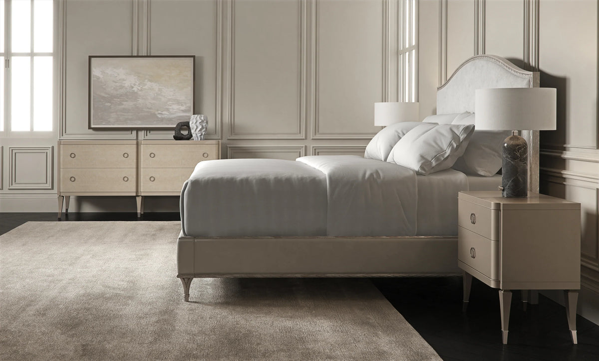 Caracole Fontainebleau Bed – back view – Lusso Furniture Miami