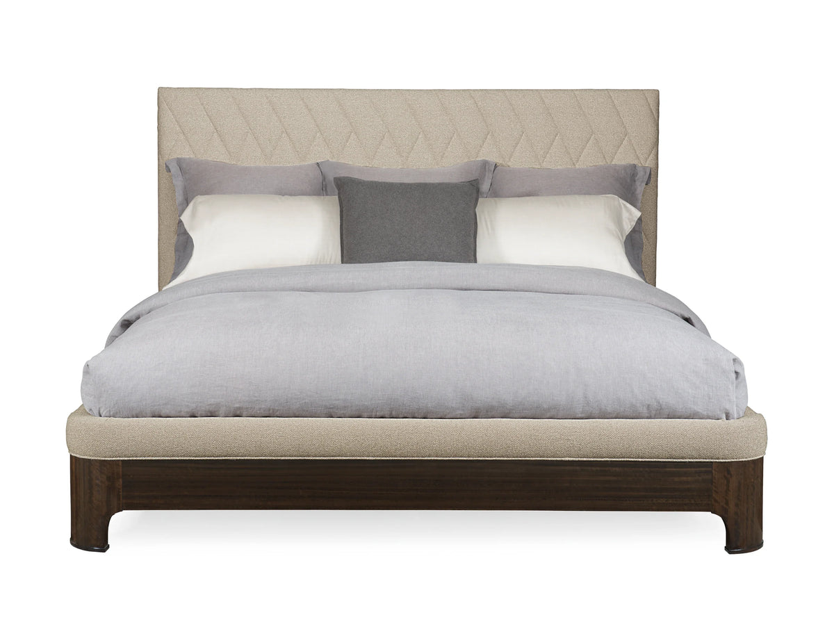 Caracole Moderne Cal King Bed – side view – Lusso Furniture Miami
