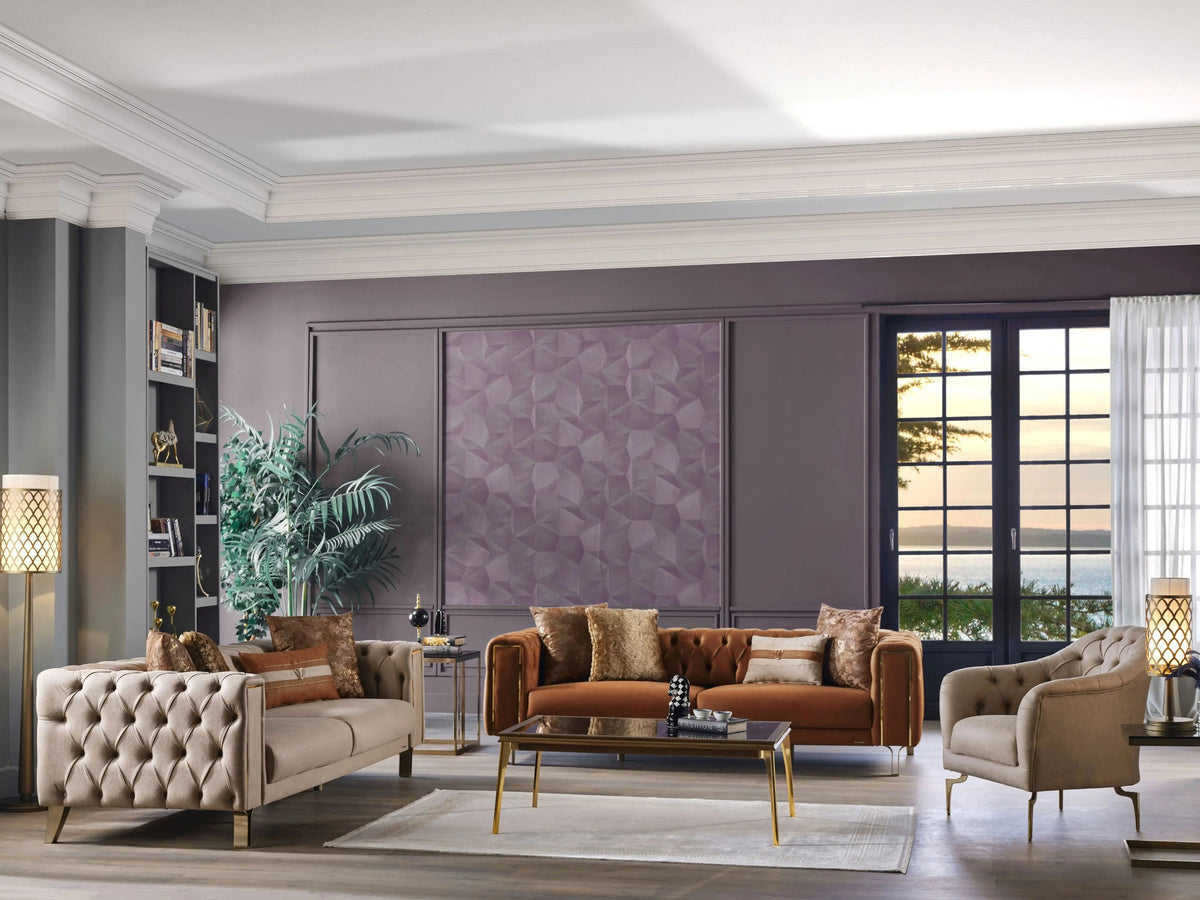 Montego Living Room Set – Living Room Set | Lusso Furniture (view 3)