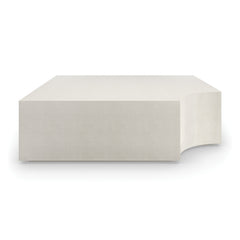 Caracole Buttoned Up End Table – top view – Lusso Furniture Miami