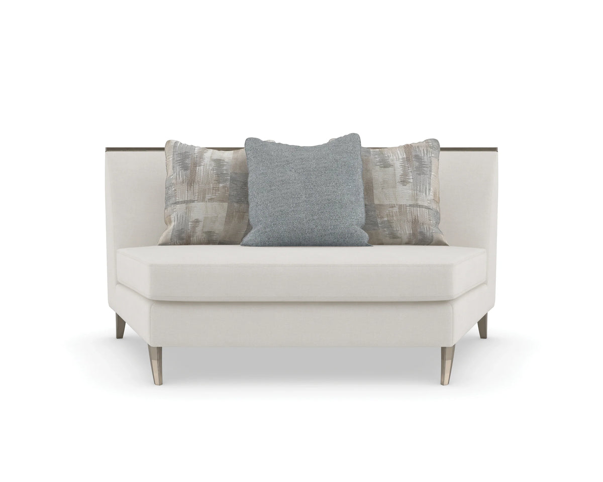 Caracole X Factor Wedge Sectional – angle view – Lusso Furniture Miami