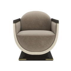 Caracole Helena Chair – front view – Lusso Furniture Miami