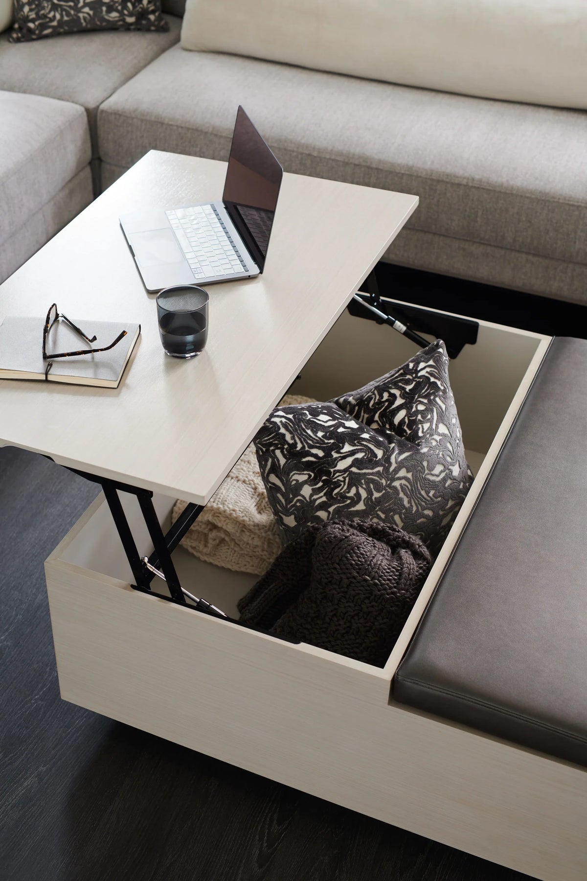 Caracole Repetition Cocktail Table – detail – Lusso Furniture Miami