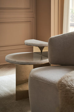 Caracole Touche Light Side Table – detail – Lusso Furniture Miami