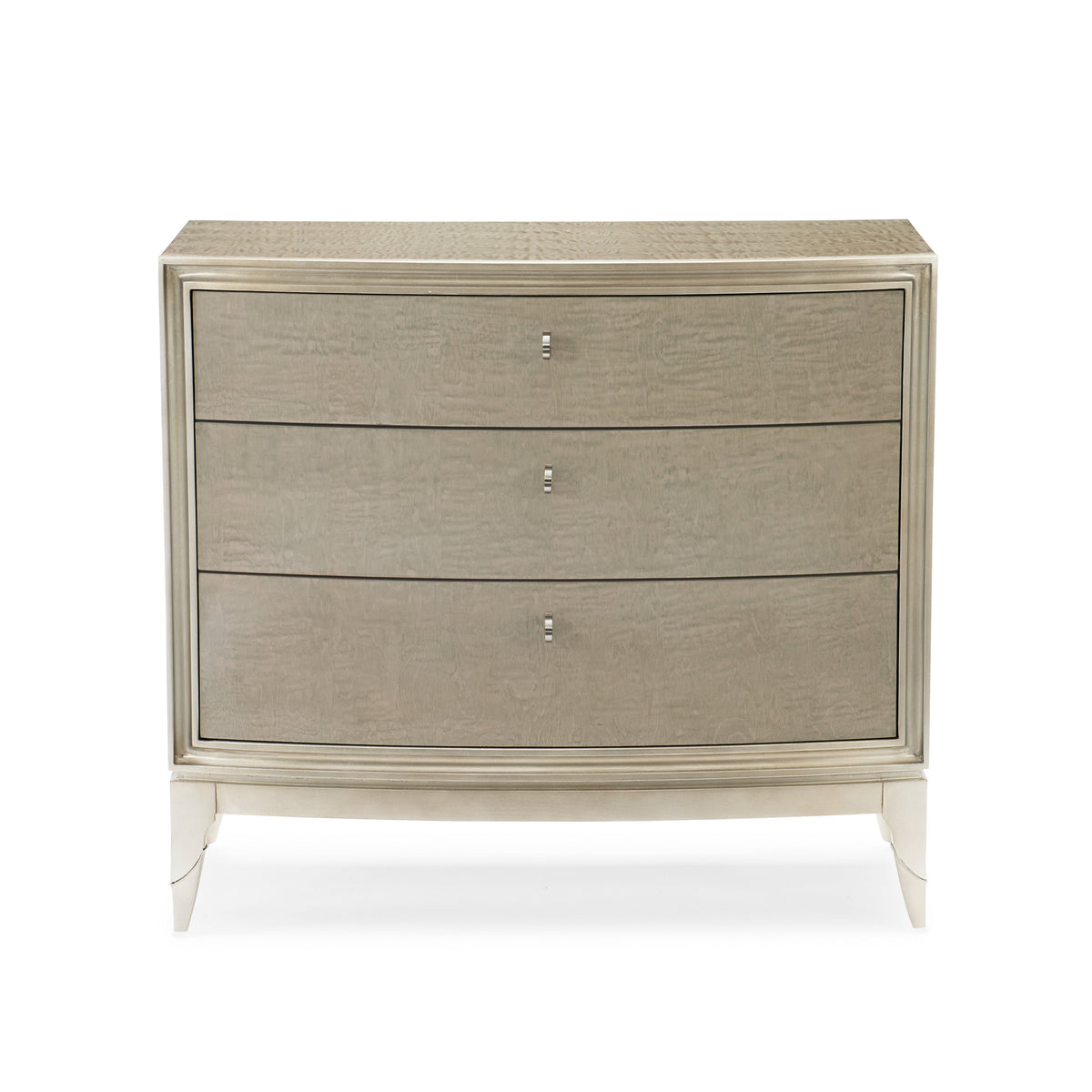 Caracole Shine Nightstand – front view – Lusso Furniture Miami