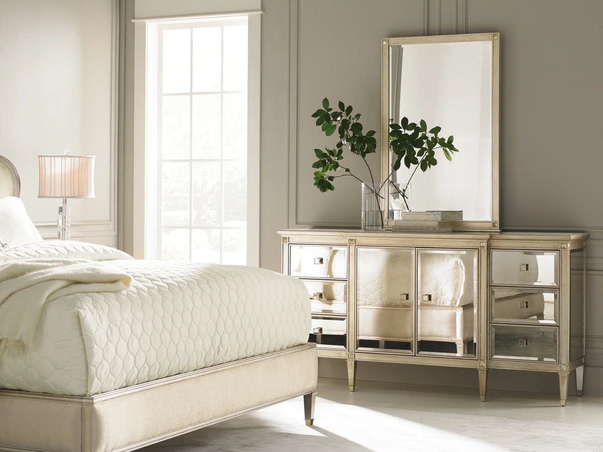 Caracole La Dee Dah Dresser – angle view – Lusso Furniture Miami
