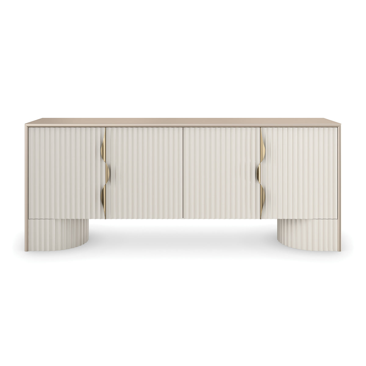 Caracole Corinthian Sideboard – front view – Lusso Furniture Miami