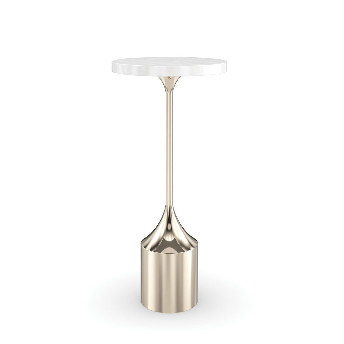 Caracole Beta Side Table – front view – Lusso Furniture Miami