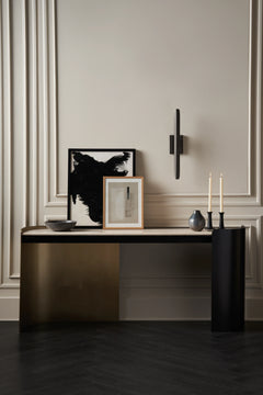 Caracole Movement Console Desk – detail – Lusso Furniture Miami