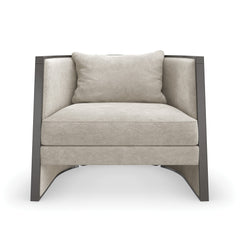 Caracole Cut Away Chair – front view – Lusso Furniture Miami