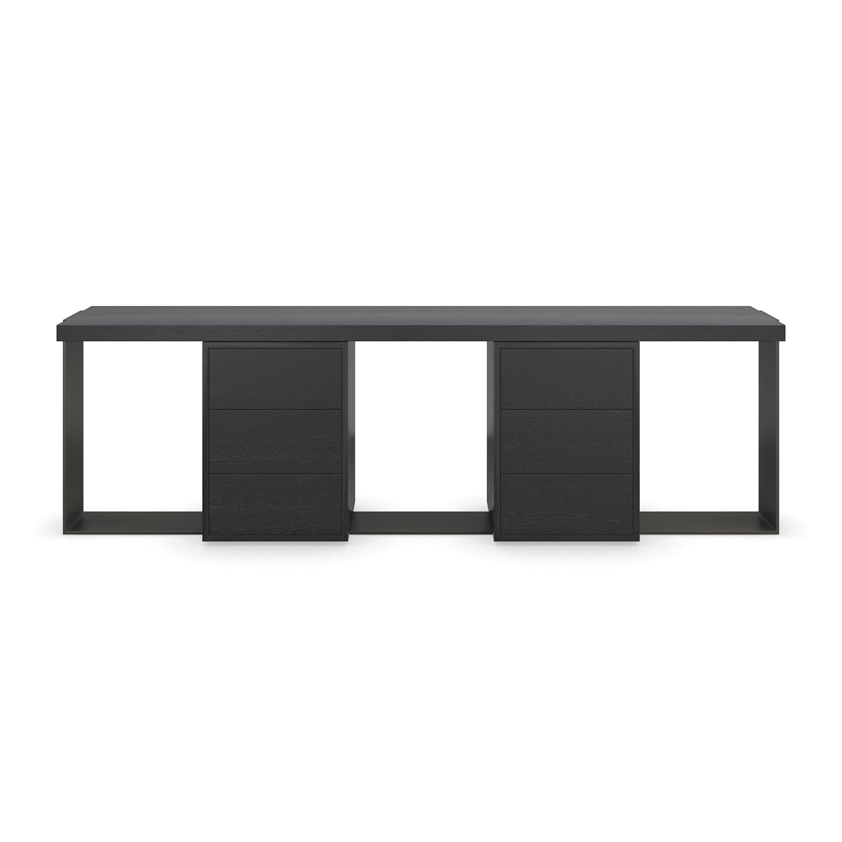 Caracole Gabby Console – front view – Lusso Furniture Miami