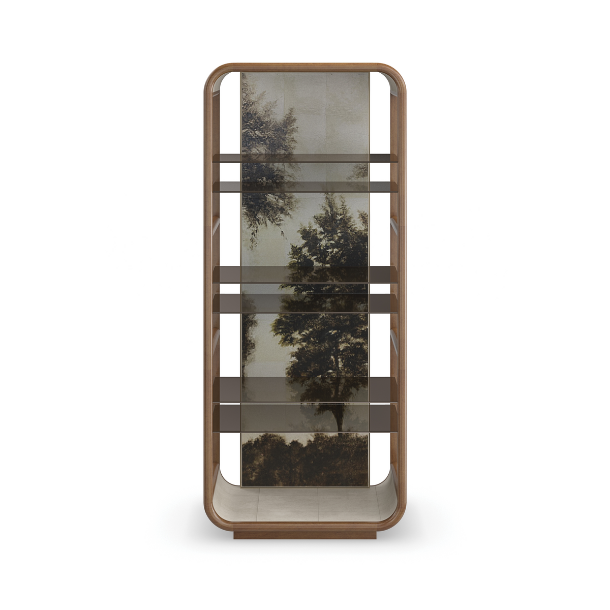 Caracole Fairmont Bar Cabinet – front view – Lusso Furniture Miami
