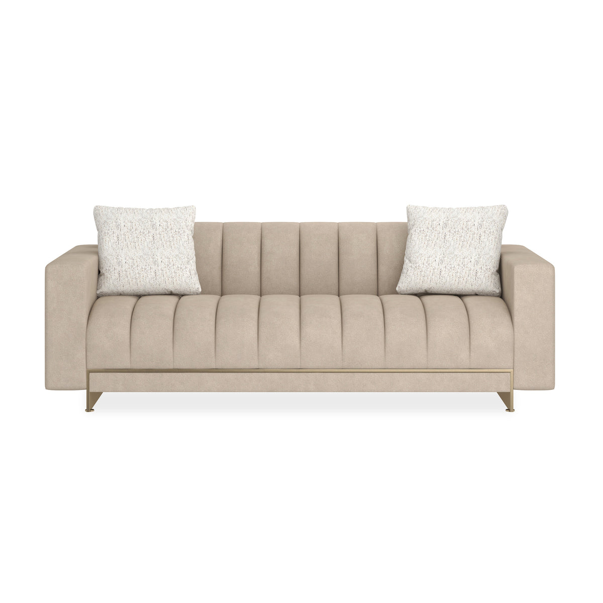Caracole Well Balanced Sofa – finish detail – Lusso Furniture Miami