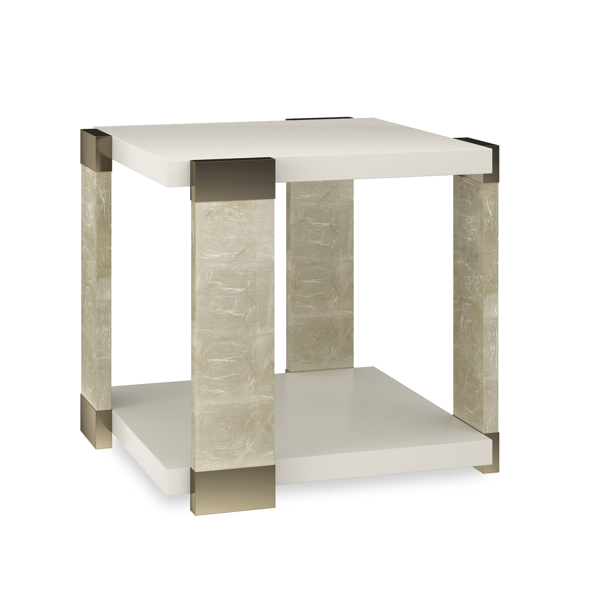 Caracole I'll Take the Corner End Table – room setting – Lusso Furniture Miami