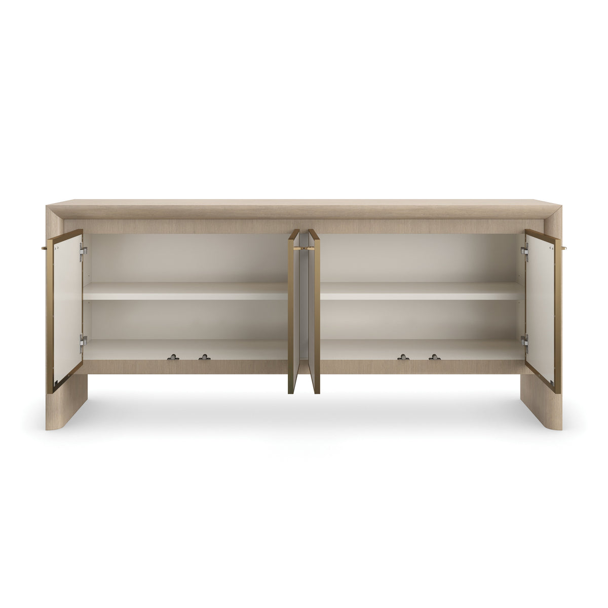 Caracole Unity Credenza – close-up – Lusso Furniture Miami