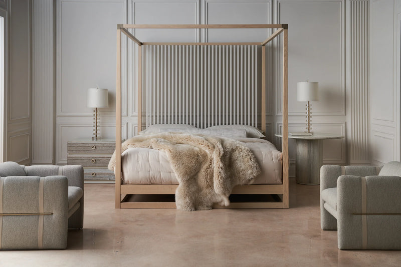 Caracole Pinstripe Bed-zoom-