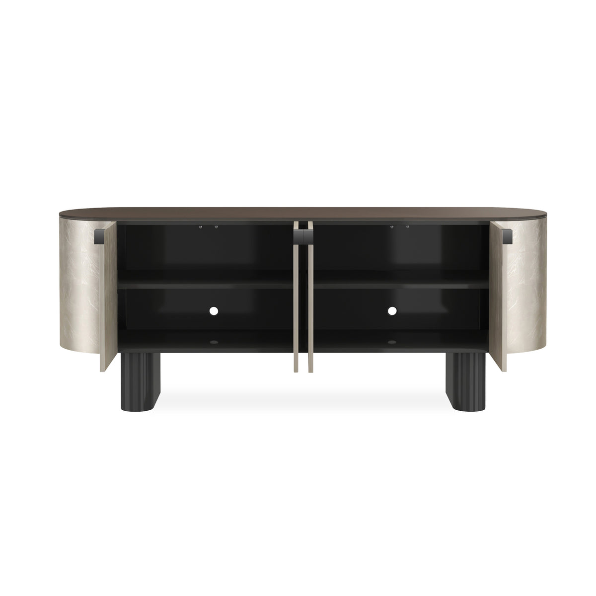 Caracole Gustav Sideboard – room setting – Lusso Furniture Miami