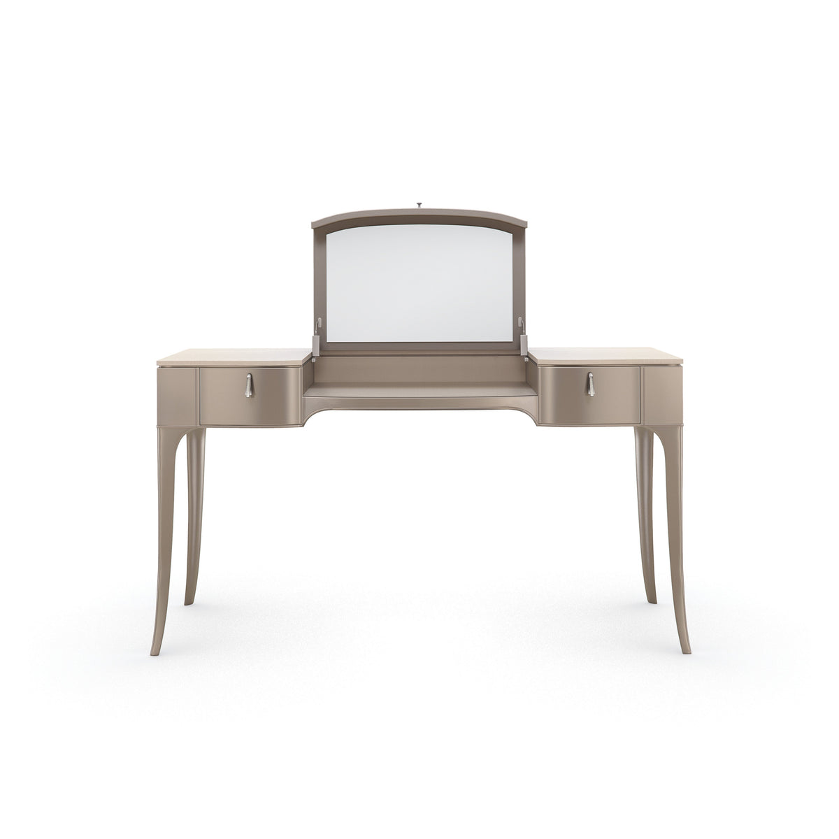Caracole Kiss N Makeup Vanity – room setting – Lusso Furniture Miami