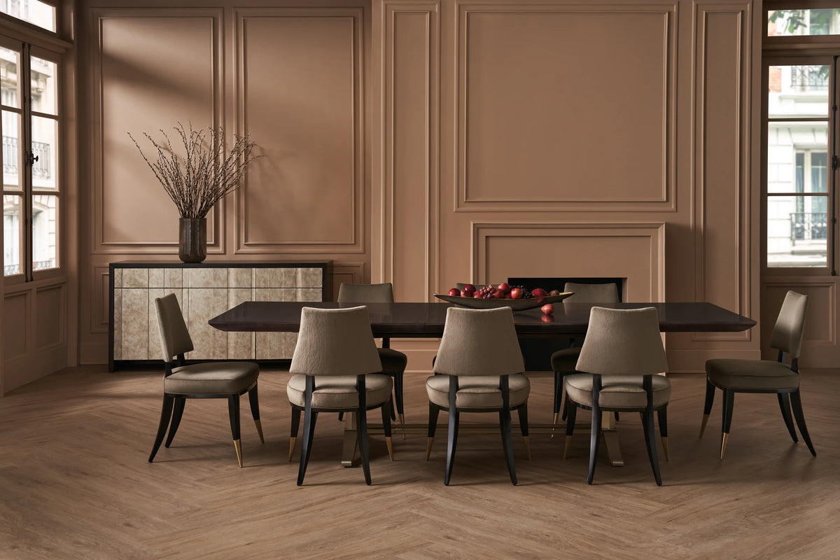 Caracole D'Orsay Dining Table – angle view – Lusso Furniture Miami