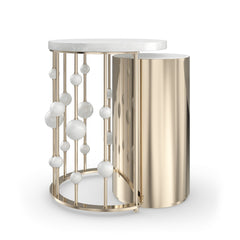 Caracole Orbit Nesting Accent Table – detail – Lusso Furniture Miami