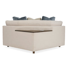 Caracole Shelfish Sectional Components – view 16 – Lusso Furniture Miami