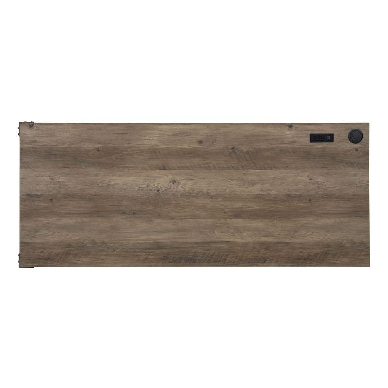 ACME Zakwani USB Writing Desk – finish detail – Lusso Furniture Miami