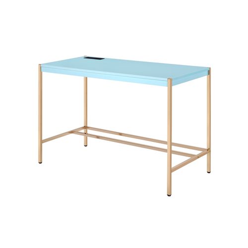 ACME Midriaks USB Writing Desk – angle view – Lusso Furniture Miami