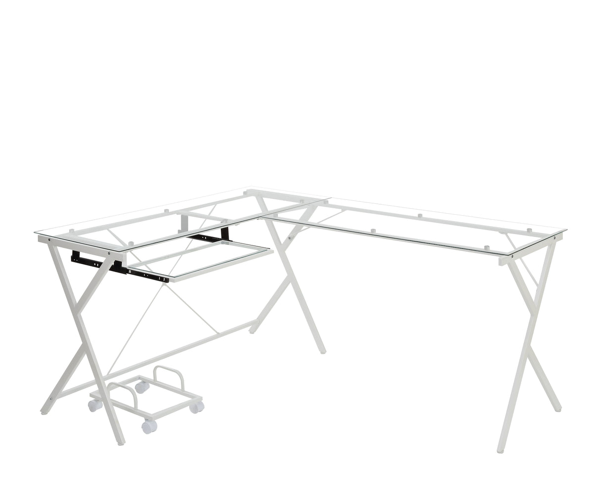 ACME Dazenus Computer Desk – finish detail – Lusso Furniture Miami
