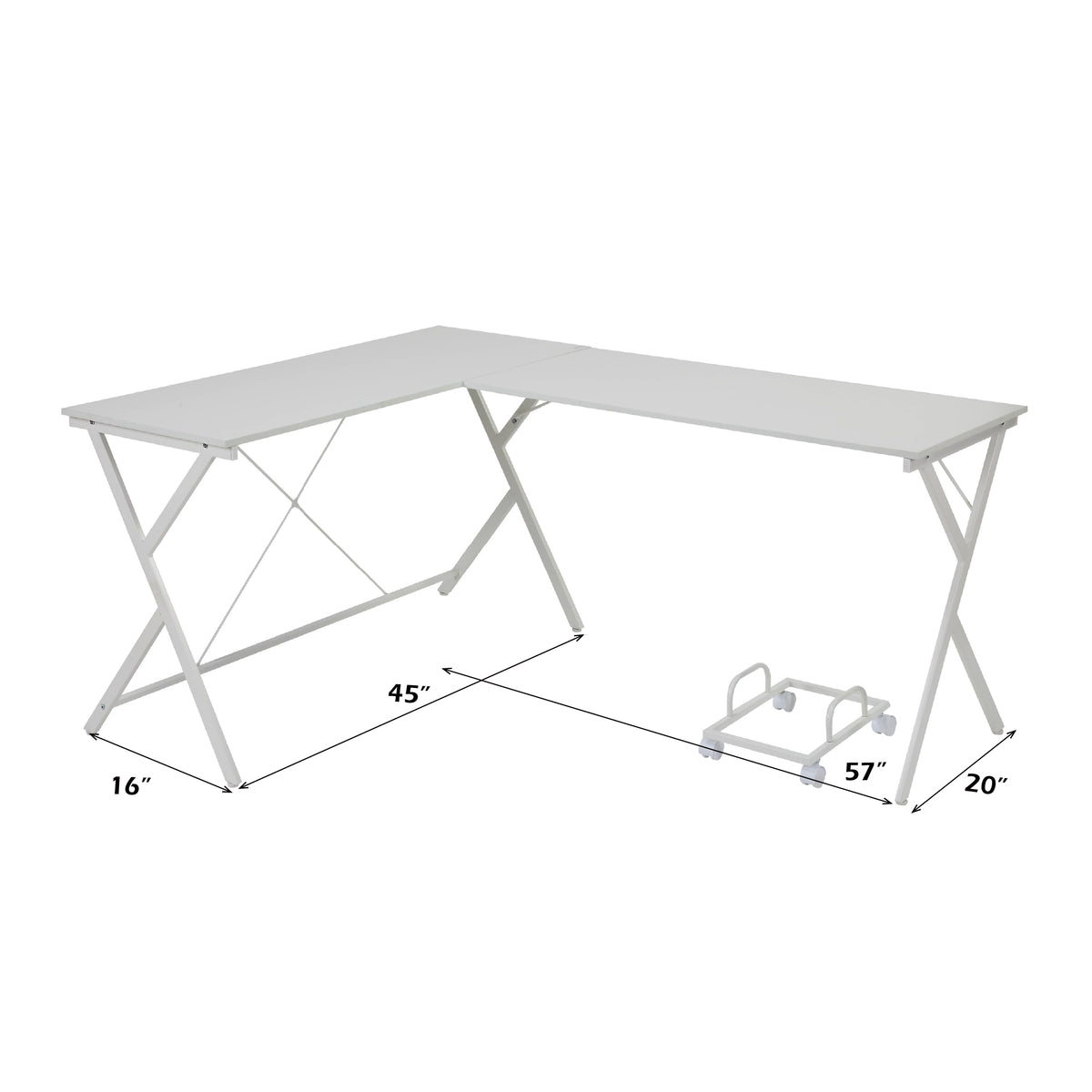 ACME Dazenus Computer Desk – view 19 – Lusso Furniture Miami