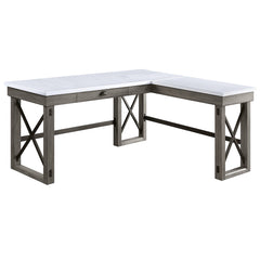 ACME Talmar Lift Top Writing Desk – angle view – Lusso Furniture Miami
