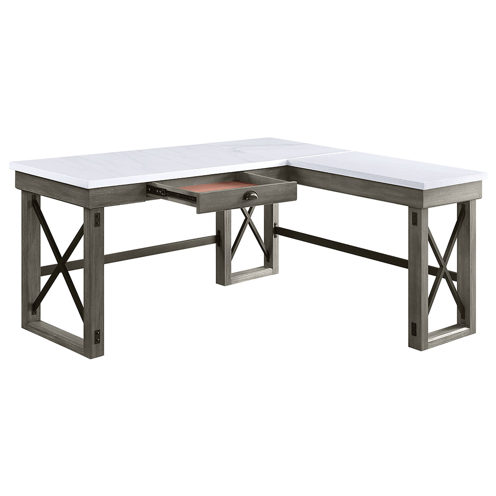ACME Talmar Lift Top Writing Desk – room setting – Lusso Furniture Miami