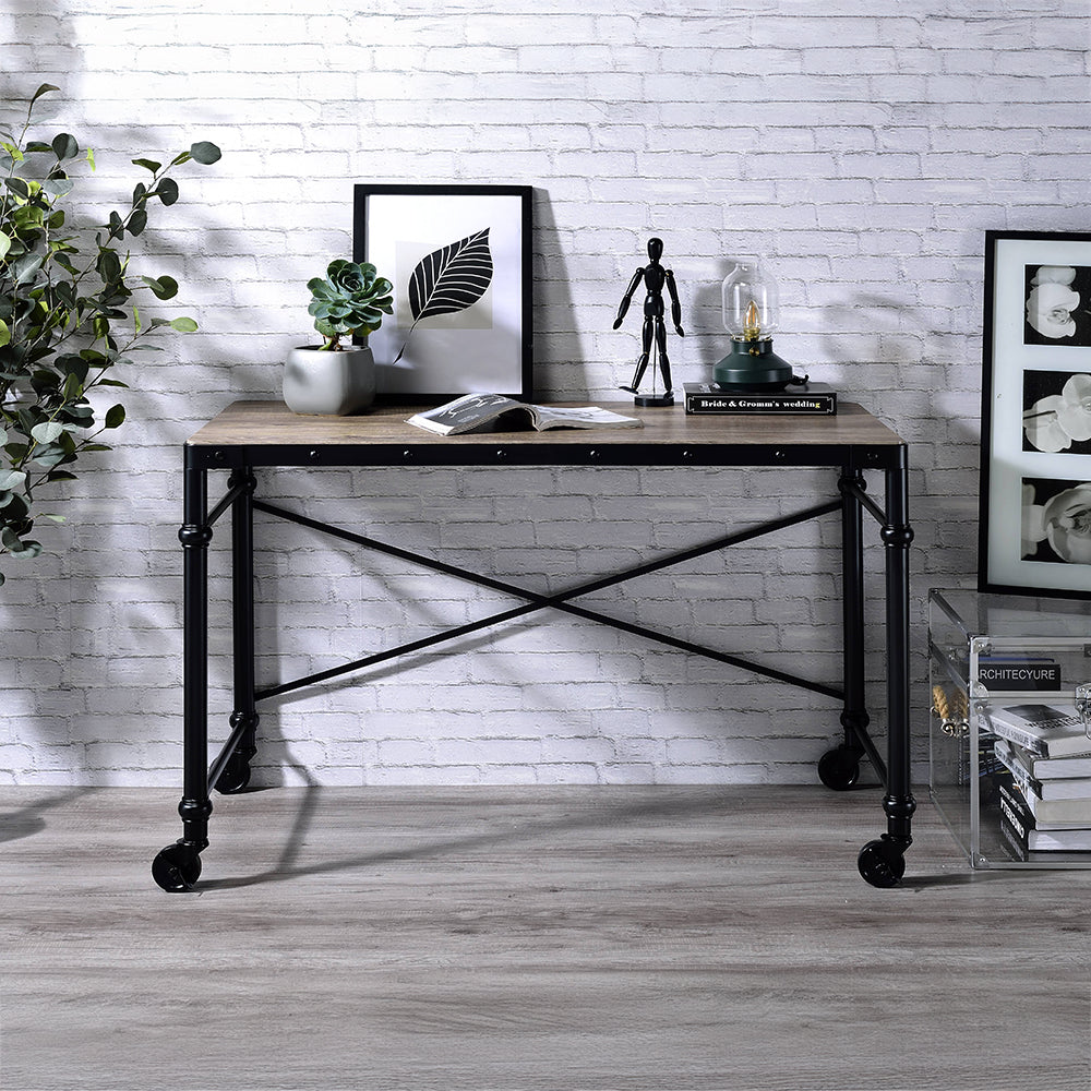 ACME Oklarth Writing Desk – front view – Lusso Furniture Miami
