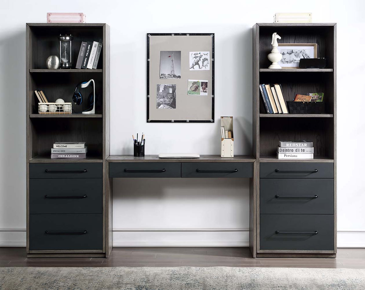 ACME Estevon Bookcase – detail – Lusso Furniture Miami