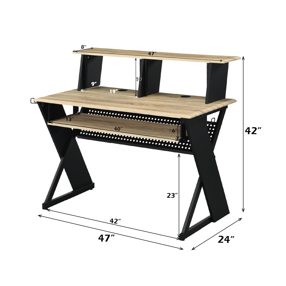 ACME Humanity Music Desk – finish detail – Lusso Furniture Miami