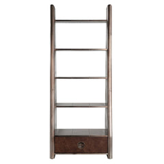 ACME Brancaster Bookcase – side view – Lusso Furniture Miami