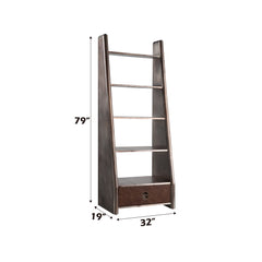 ACME Brancaster Bookcase – room setting – Lusso Furniture Miami