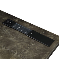 ACME Brancaster Executive Writing Desk – close-up – Lusso Furniture Miami