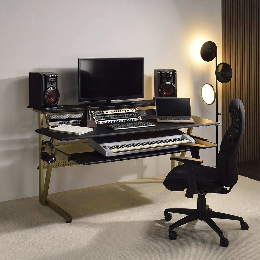 ACME Saida Music Desk – front view – Lusso Furniture Miami