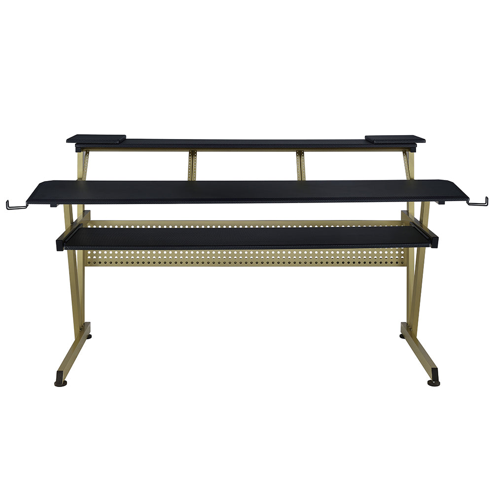 ACME Saida Music Desk – side view – Lusso Furniture Miami