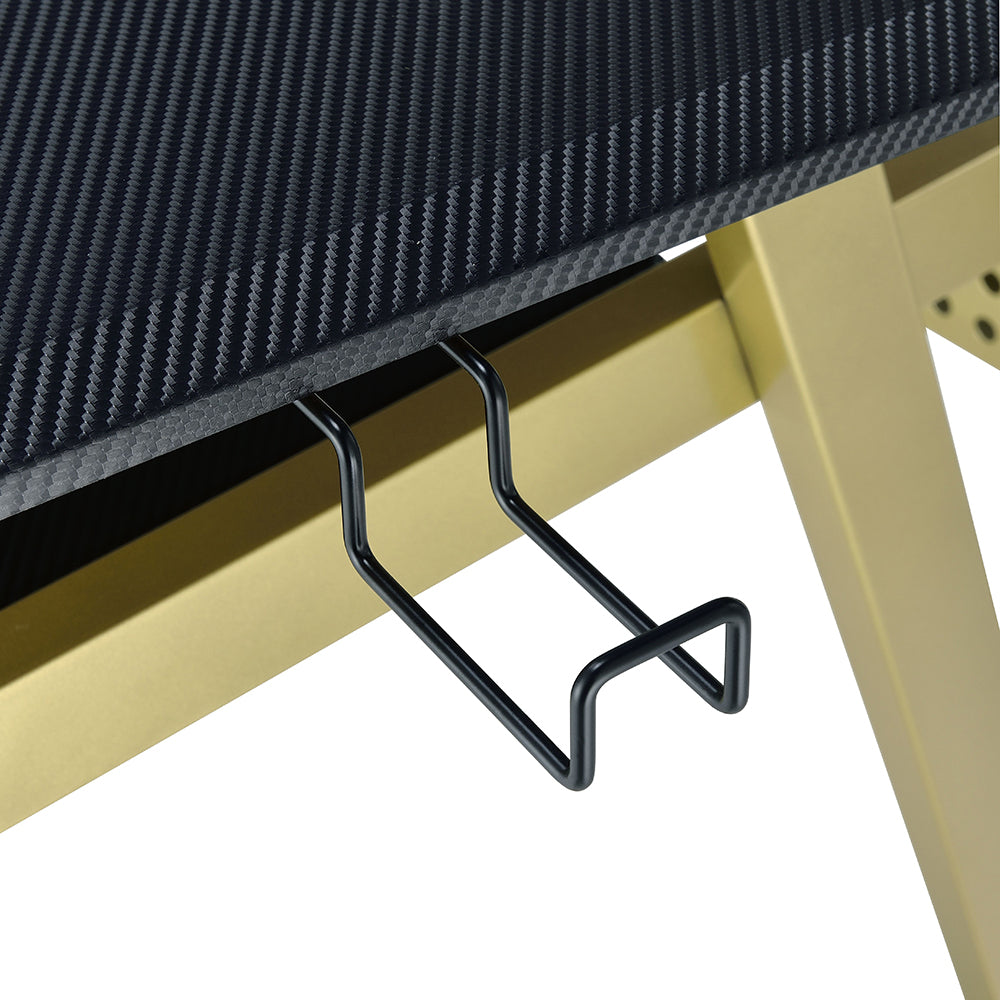ACME Saida Music Desk – back view – Lusso Furniture Miami