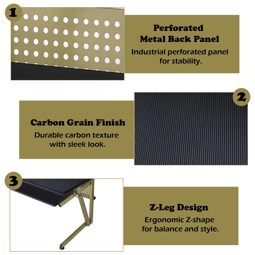 ACME Saida Music Desk – alternate view – Lusso Furniture Miami